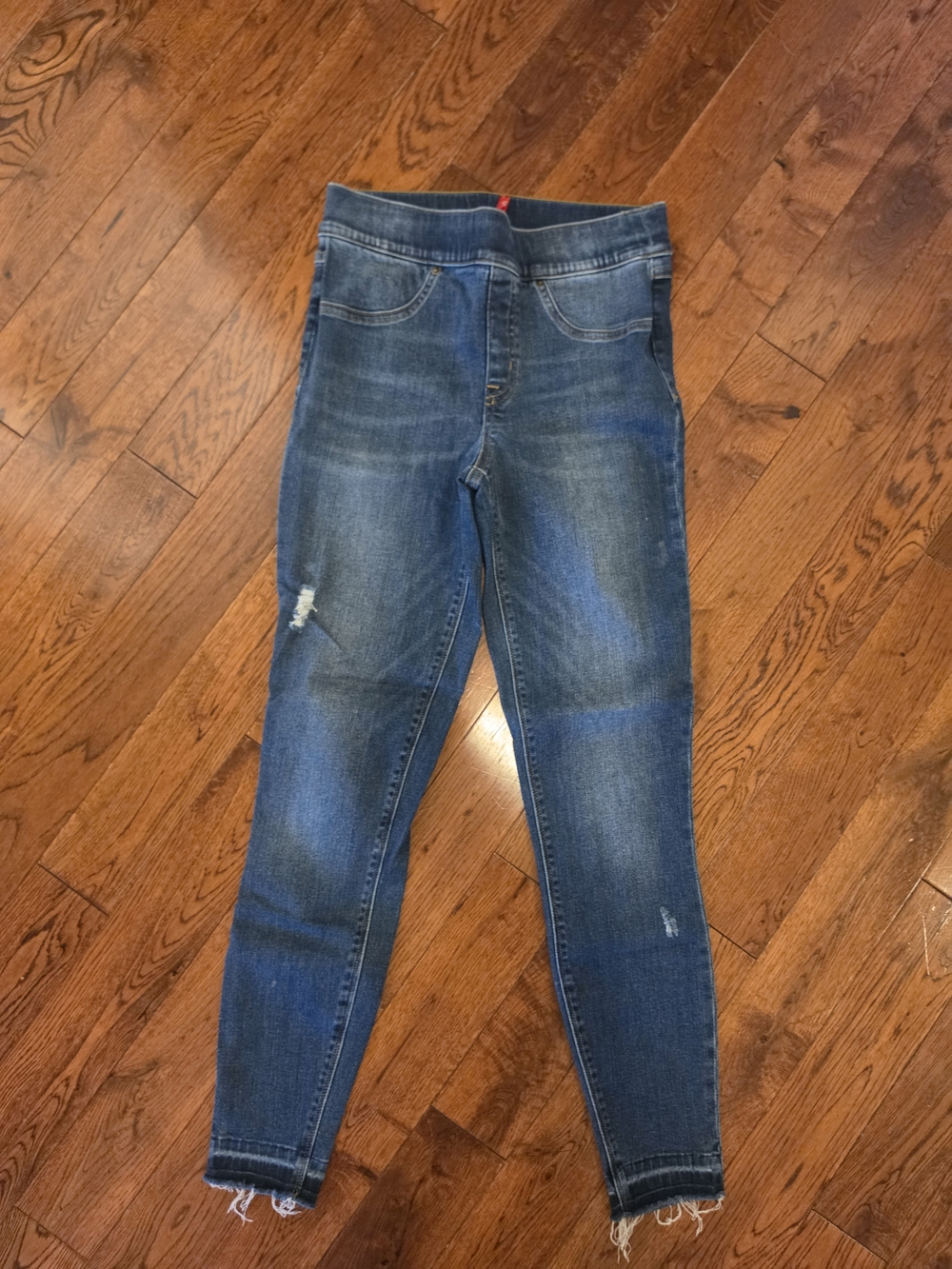 SPANX Dark Blue Denim Skinny Jeans